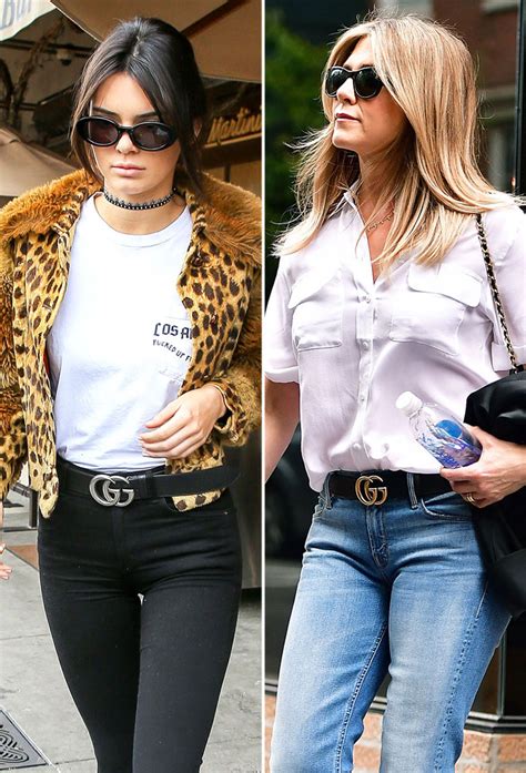 outfit gucci belt|celebrities wearing Gucci belt.